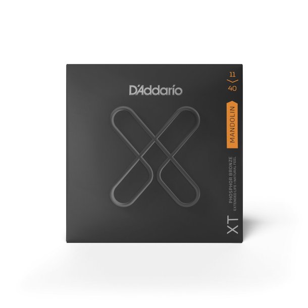D'Addario XTM1140, Mandolin String Set XT Phosphor Bronze .011-.040 Medium
